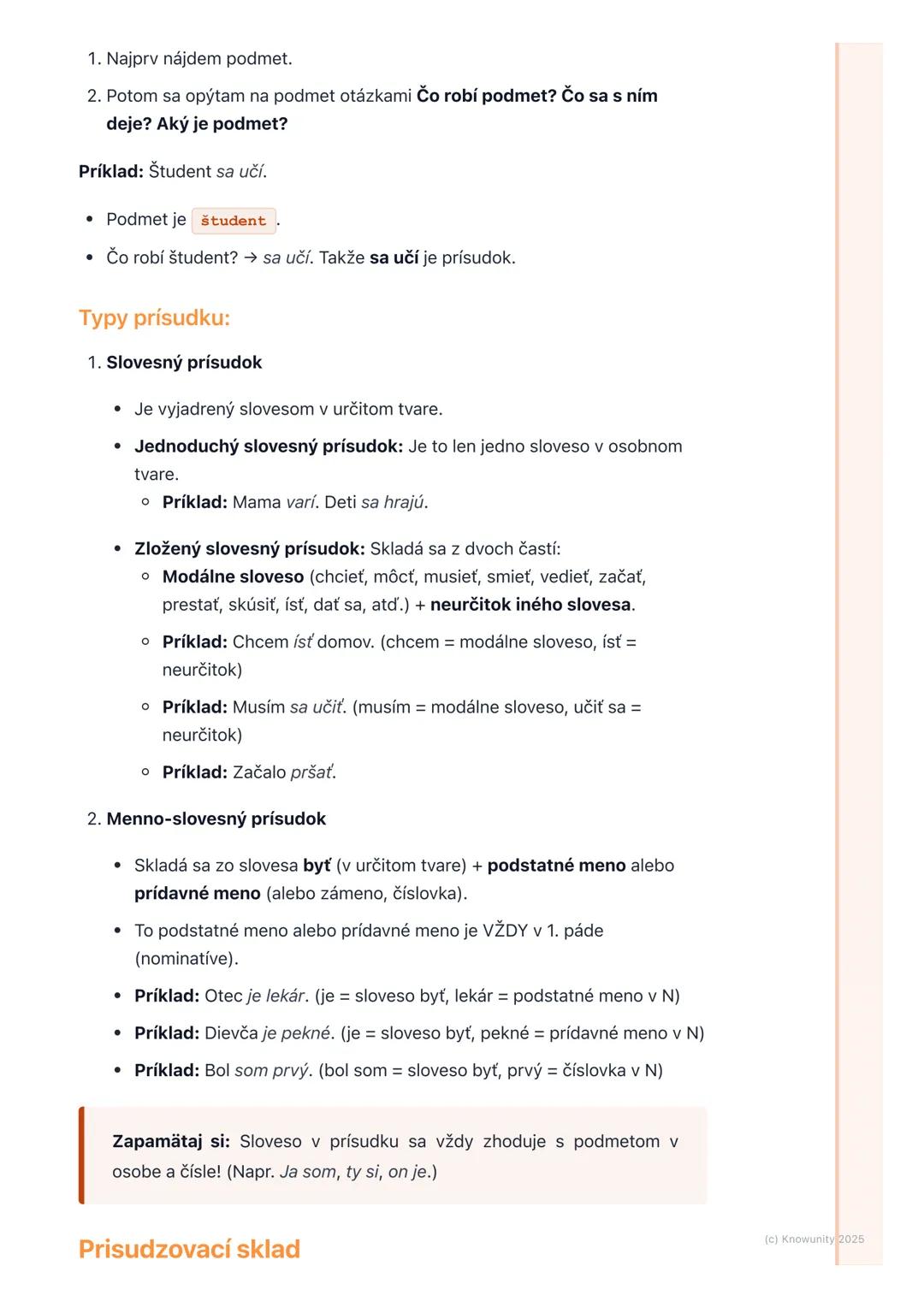 # Základné vetné členy

1. Úvod do základných vetných členov

Takže, na skúšku si musím zopakovať základné vetné členy. To sú tie
najdôležit