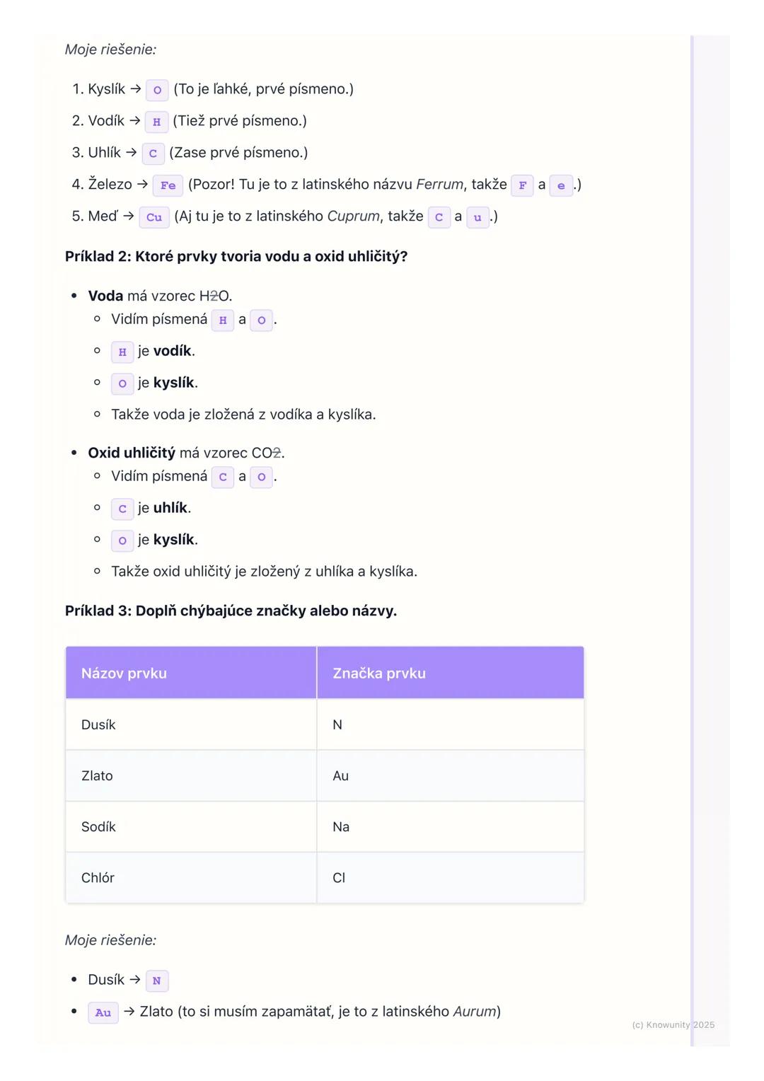# Chemické prvky

Prehľad / Úvod do chemických prvkov

Takže, dnes sa učíme o chemických prvkoch. Je to dôležitá téma, lebo prvky
sú ako zák