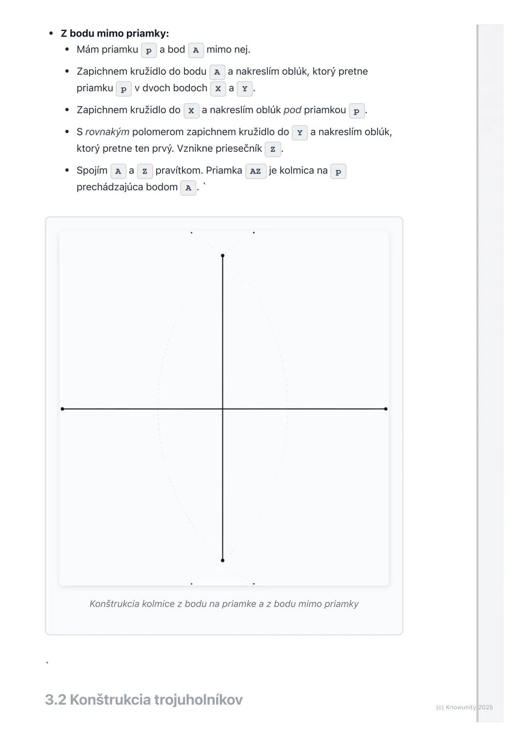 # Geometrické konštrukcie

## 1. Úvod do geometrických konštrukcií

Geometrické konštrukcie sú o tom, ako presne nakresliť rôzne geometrické