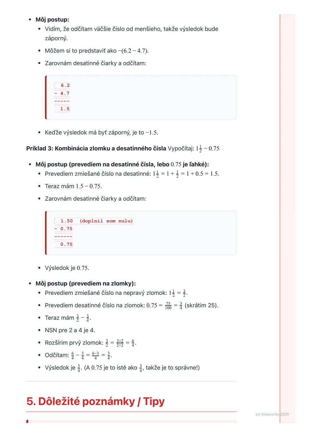 # Sčítanie a odčítanie
racionálnych čísel

1. Prehľad / Úvod

Ahojte! Dnes si zopakujeme a naučíme sa, ako sčítavať a odčítavať racionálne
č