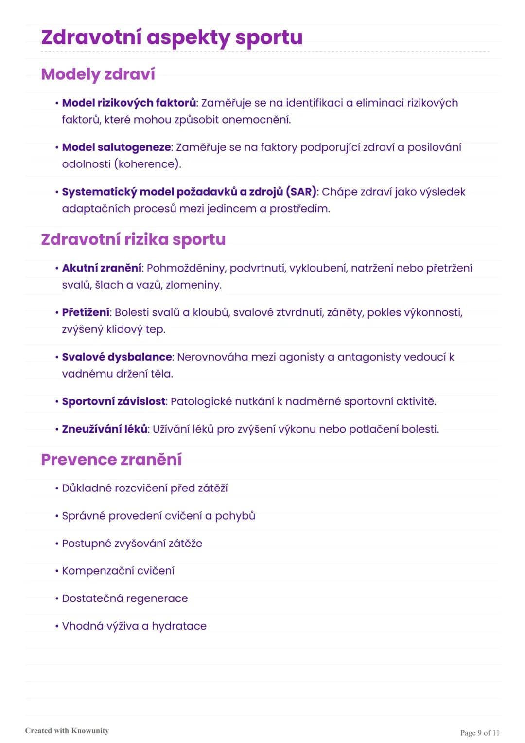 Základy sportovního tréninku a
fyziologie
Komplexní přehled principů tréninku, fyziologických adaptací a společenských
aspektů sportu.
Princ