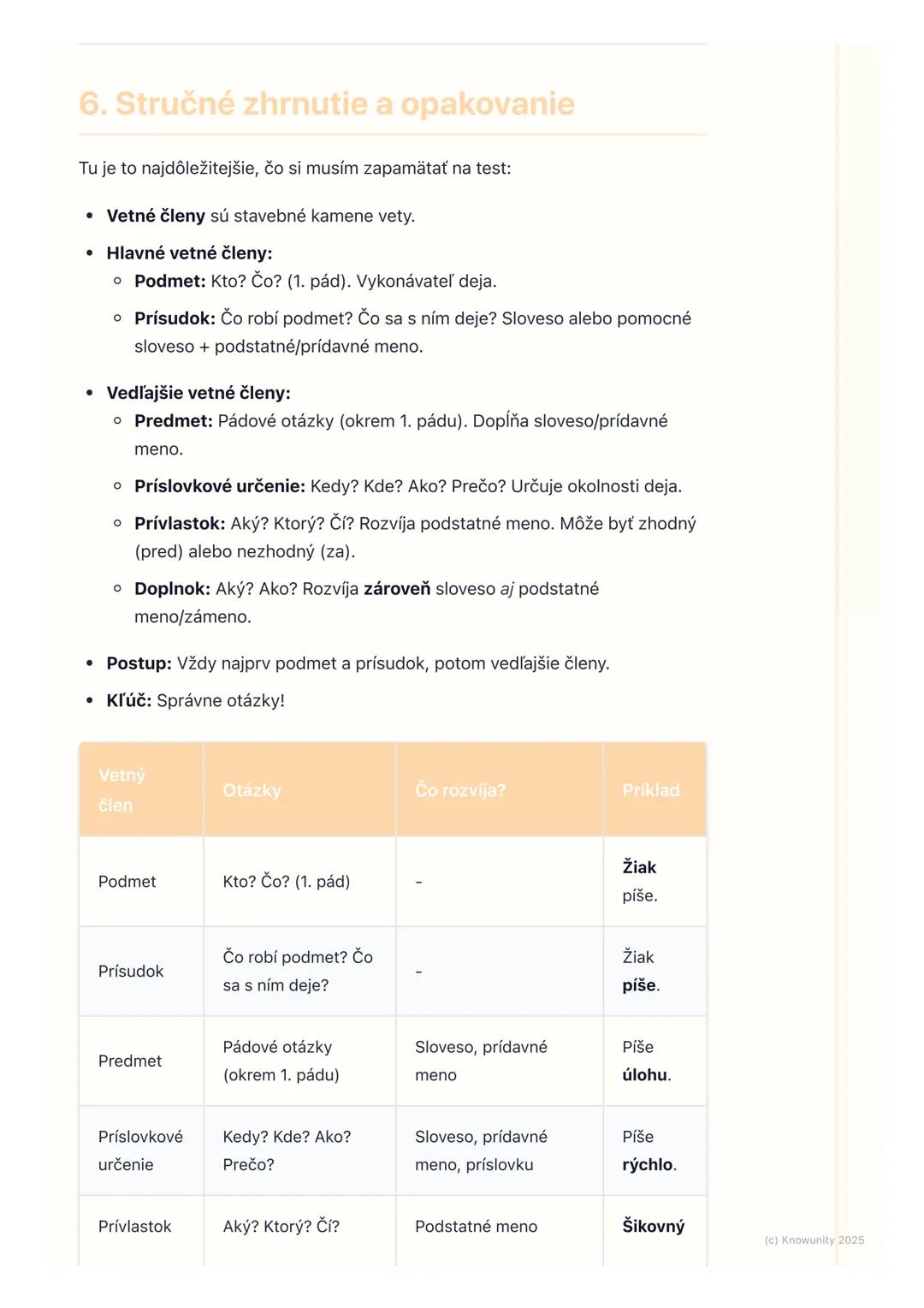 # Vetné členy

1. Úvod do vetných členov

Ahojte! Takže, dnes si prejdeme vetné členy. Je to super dôležité, lebo nám to
pomáha pochopiť, ak