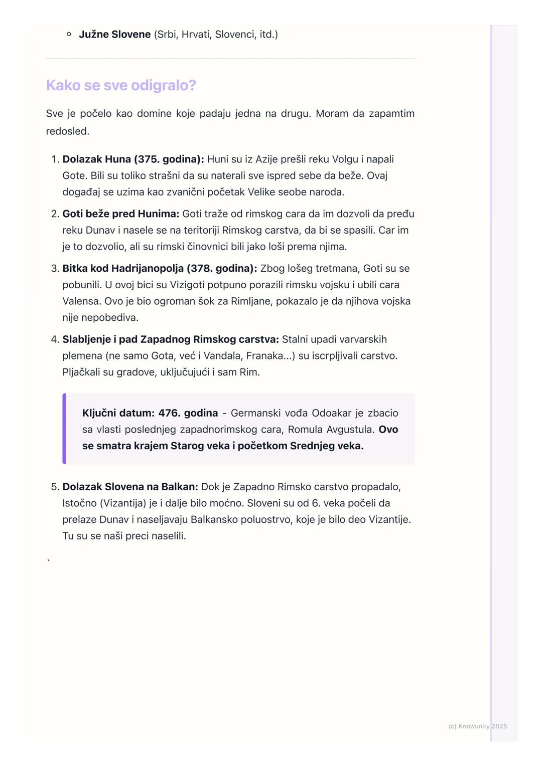 # Velika seoba naroda: Dolazak
novih plemena

Uvod: Šta je Velika seoba naroda?

Velika seoba naroda je period u istoriji (od 4. do 7. veka)