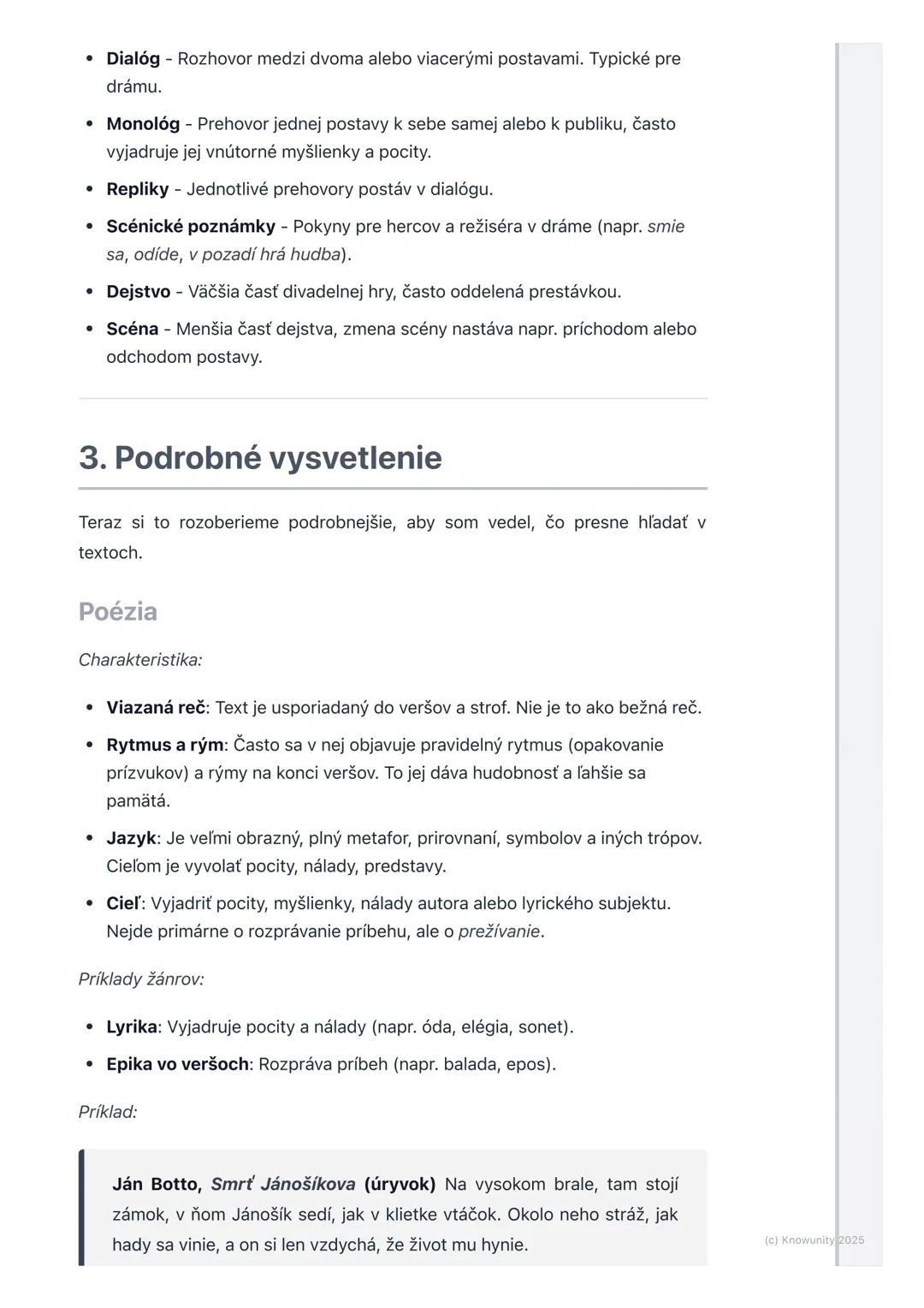 # Poézia, próza, dráma
(charakteristika)

1. Prehľad literárnych druhov

Takže, na slovenčine sa učíme, že literatúra nie je len taký jeden 