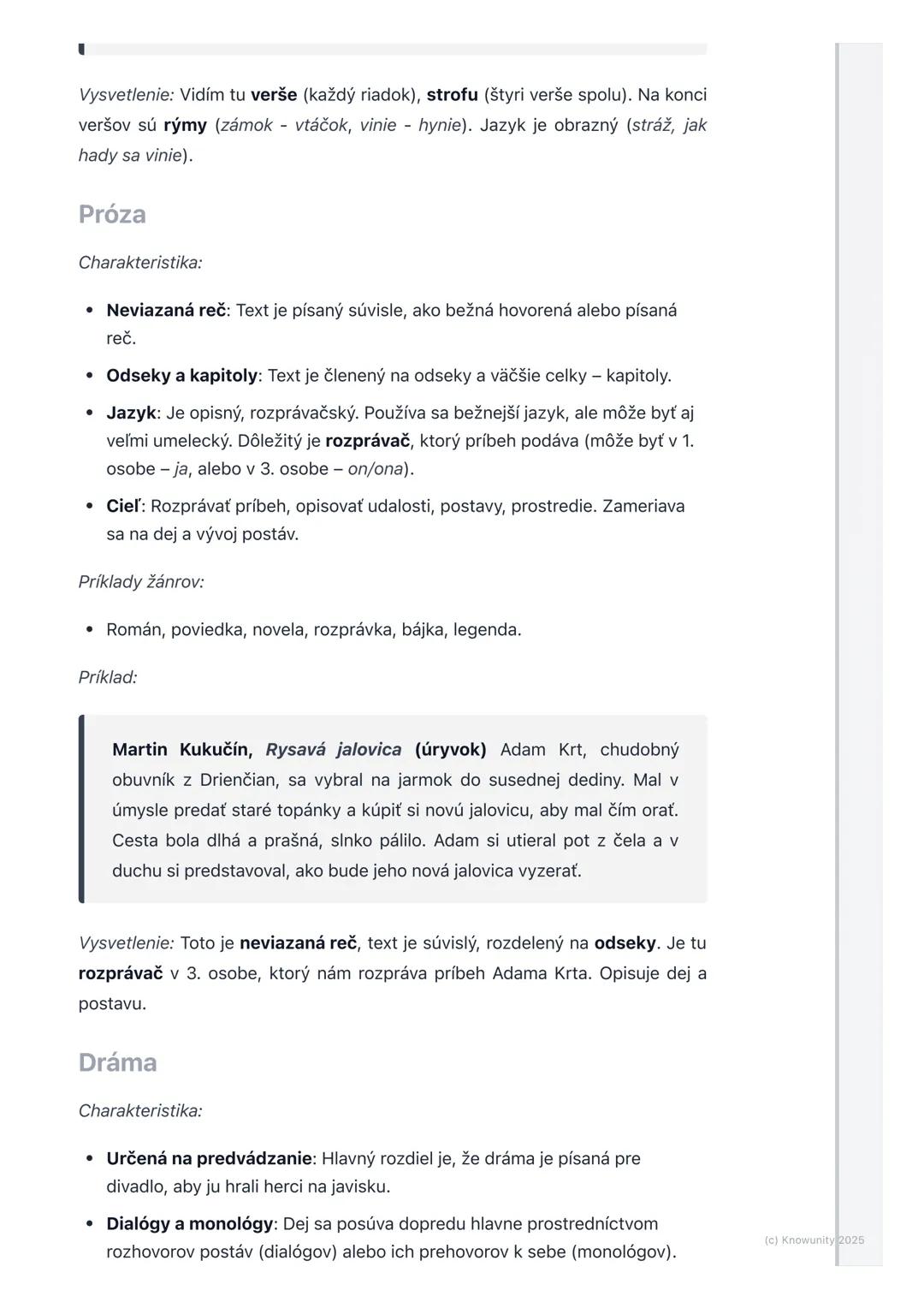 # Poézia, próza, dráma
(charakteristika)

1. Prehľad literárnych druhov

Takže, na slovenčine sa učíme, že literatúra nie je len taký jeden 