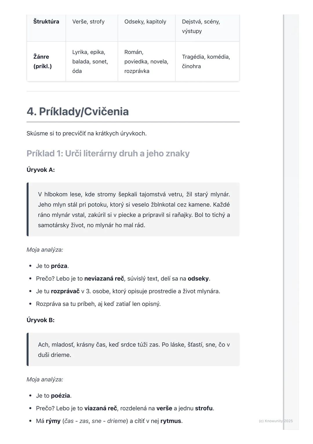 # Poézia, próza, dráma
(charakteristika)

1. Prehľad literárnych druhov

Takže, na slovenčine sa učíme, že literatúra nie je len taký jeden 