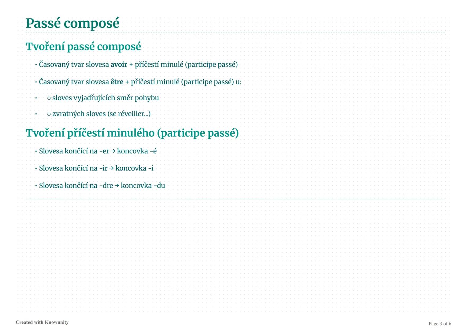 # Rozdíl mezi imparfait a passé composé ve
francouzštině

Přehled dvou základních minulých časů ve francouzštině - imparfait a passé composé