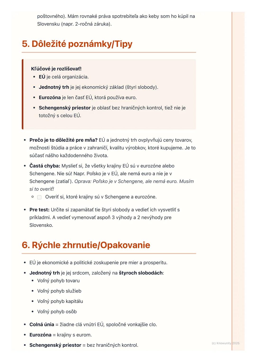 # Európska únia a jednotný trh

1. Prehľad/Úvod

EÚ je dôležité ekonomické a politické zoskupenie, ktoré má obrovský vplyv na
život v Európe