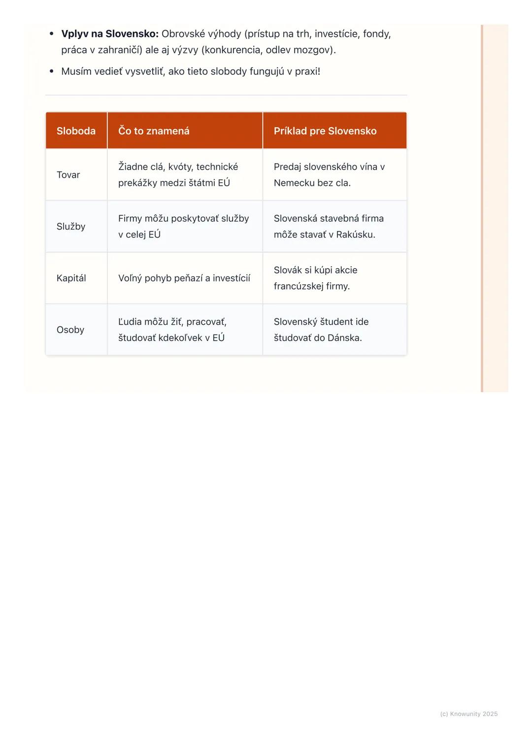 # Európska únia a jednotný trh

1. Prehľad/Úvod

EÚ je dôležité ekonomické a politické zoskupenie, ktoré má obrovský vplyv na
život v Európe