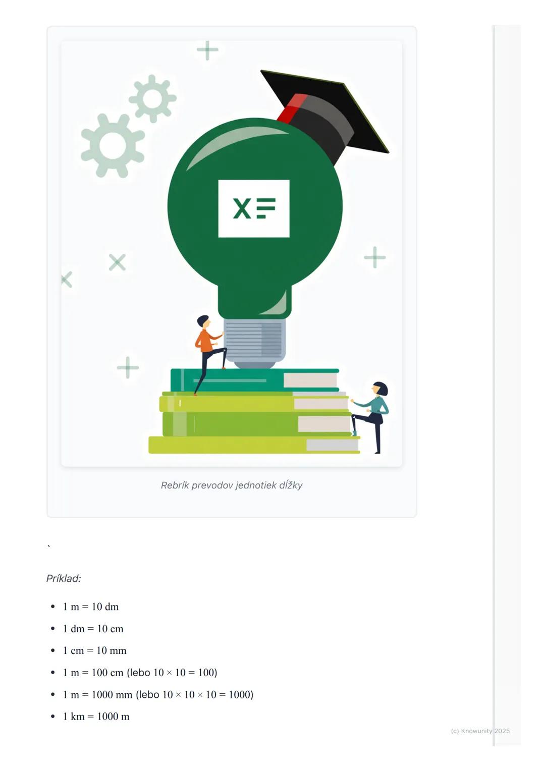 # Jednotky dĺžky, obsahu,
objemu, hmotnosti a času

Prehľad / úvod

Dnes si zopakujeme veľmi dôležité veci z matematiky ako meriame rôzne
ve