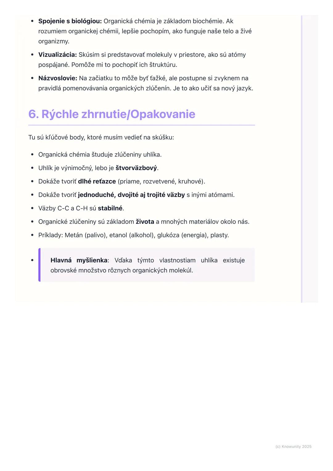 # Čo je organická chémia

1. Úvod do organickej chémie

Organická chémia je obrovská a super dôležitá časť chémie, ktorá sa zaoberá
hlavne z