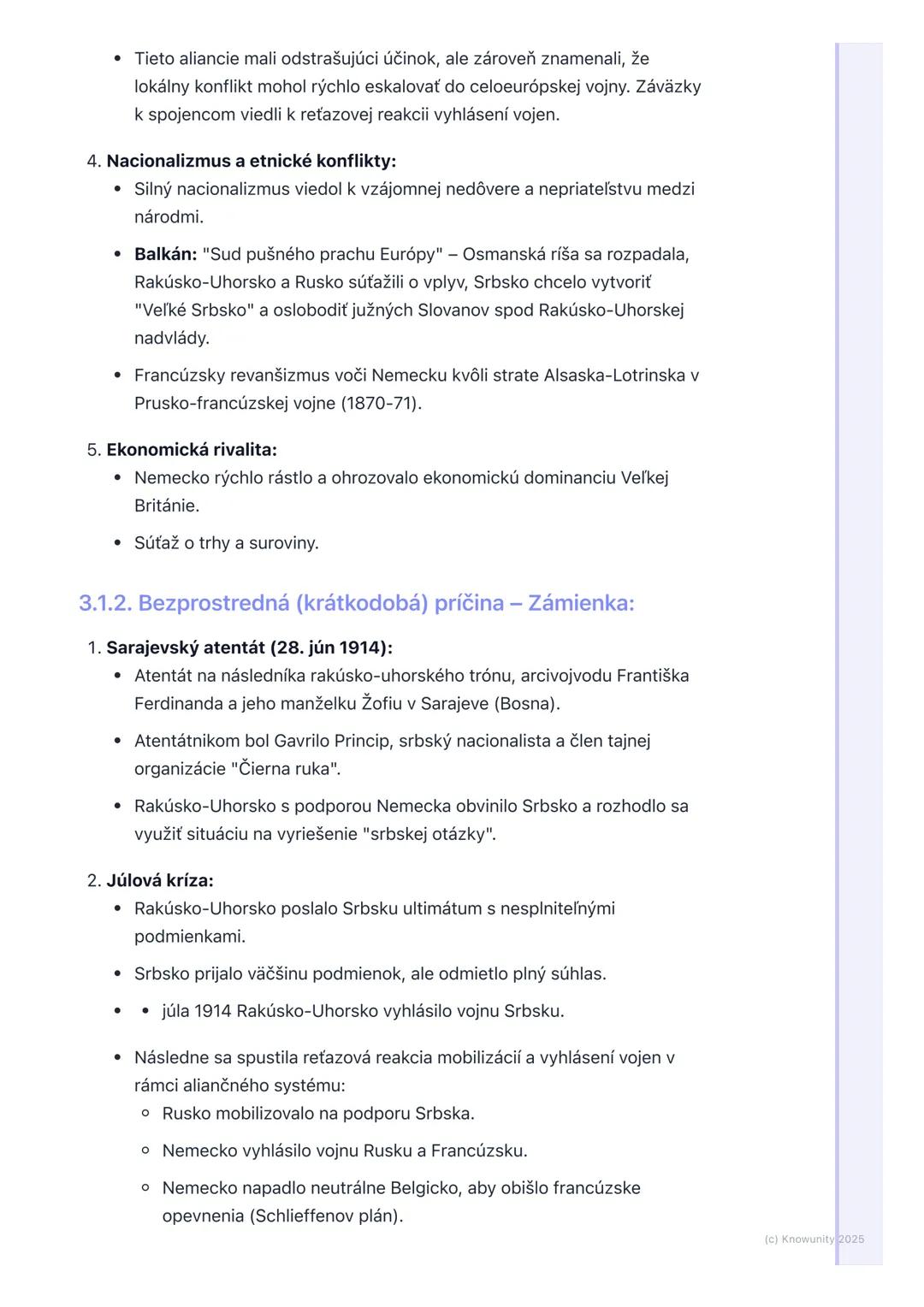 # Prvá svetová vojna a jej
dôsledky

1. Prehľad/Úvod

Prvá svetová vojna (1914 1918) bola globálny vojenský konflikt, ktorý
zásadne zmenil p