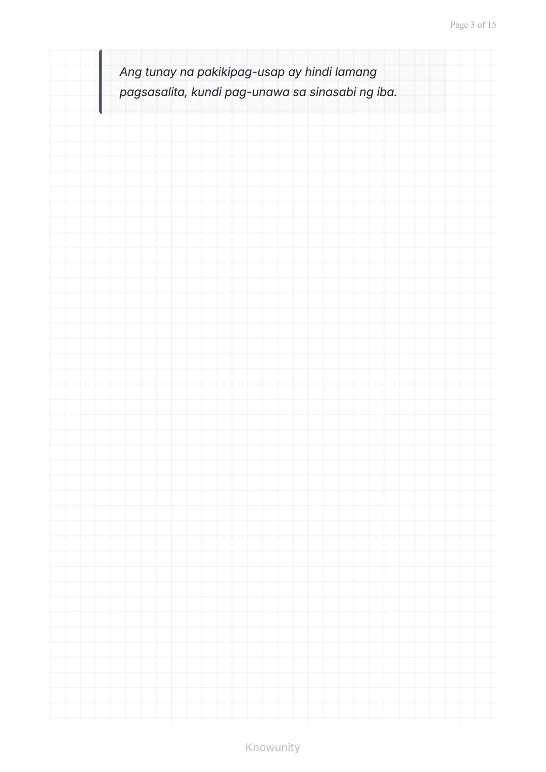 Pakikipagtalastasan at Pagpapahayag: Pakikinig at
Pagbibigay ng Feedback
Pag-aaral ng epektibong pakikinig at
pagbibigay ng feedback
Mga Lay