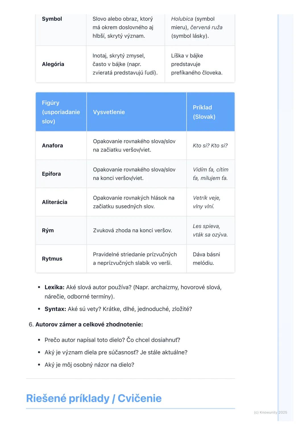 # Analýza umeleckého textu

## Prehľad / Úvod

Analýza umeleckého textu je pre mňa dôležitá, lebo mi pomáha lepšie
pochopiť, čo nám autor ch