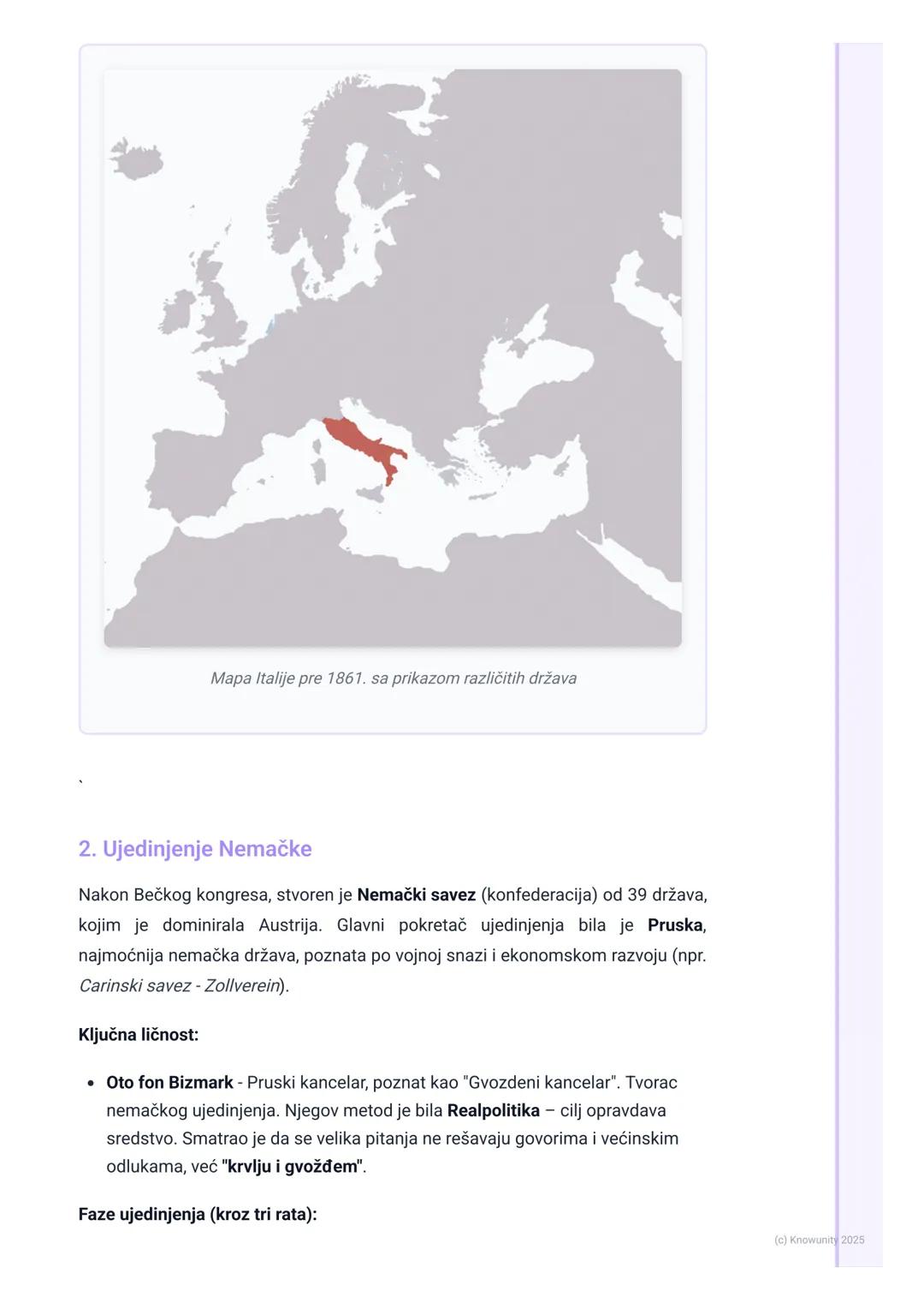 # Nacionalni pokreti i stvaranje
nacionalnih država

Uvod u nacionalne pokrete 19. veka

Posle Bečkog kongresa 1815. godine, Evropa je bila 