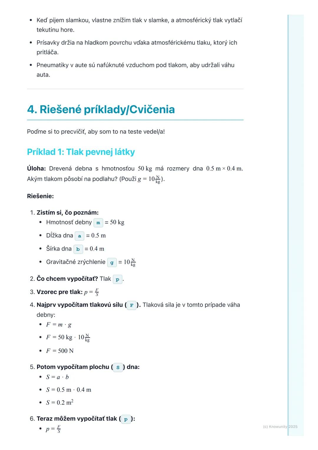 # Tlak v pevných látkach,
kvapalinách a plynoch

## 1. Prehľad tlaku

Ahojte! Dnes sa pozrieme na tlak, čo je super dôležitá téma vo fyzike.