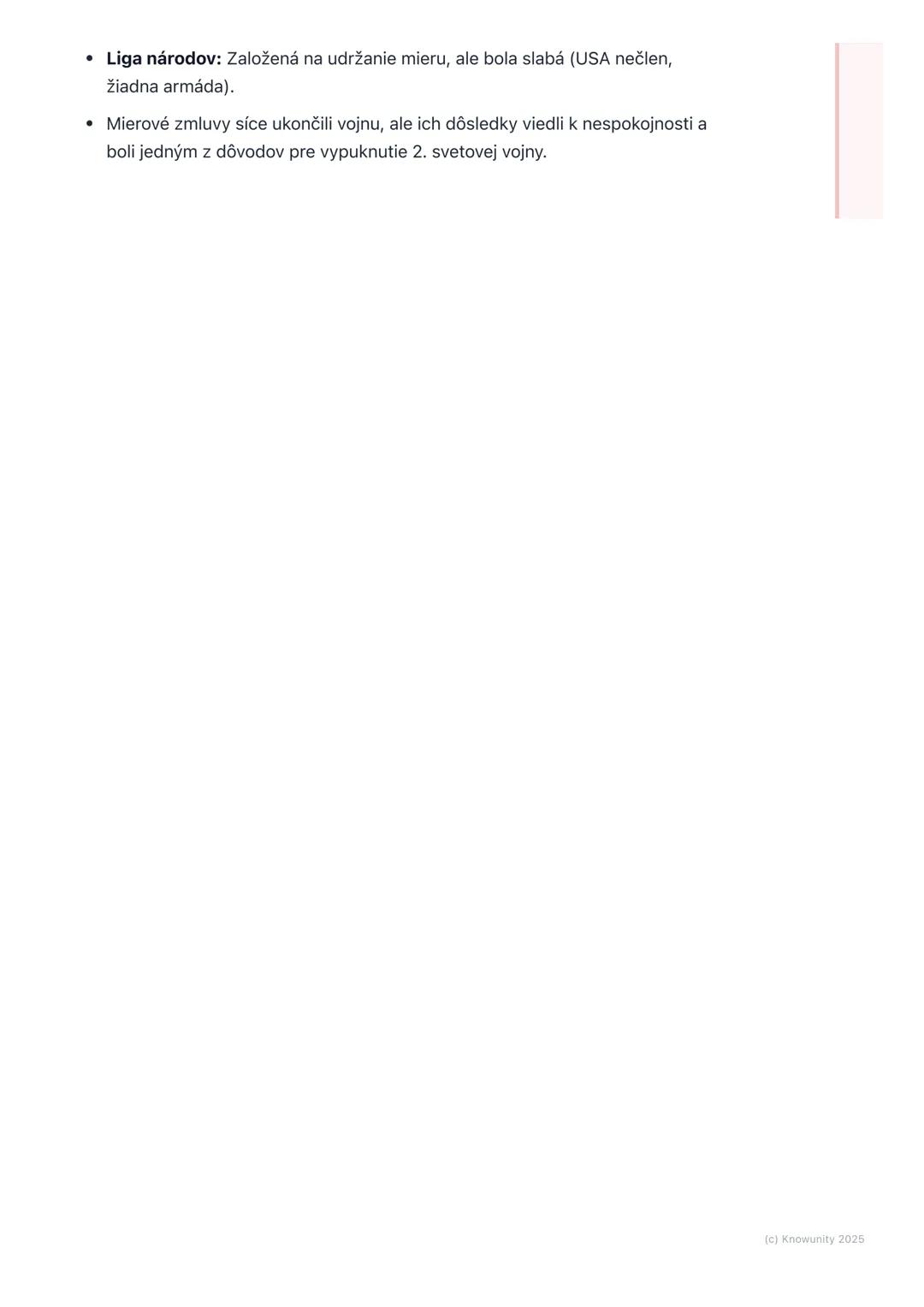 # Koniec vojny a mierové zmluvy

Koniec vojny a mierové zmluvy

1. Prehľad / Úvod

Takže, po štyroch rokoch hroznej vojny, ktorá zmenila sve
