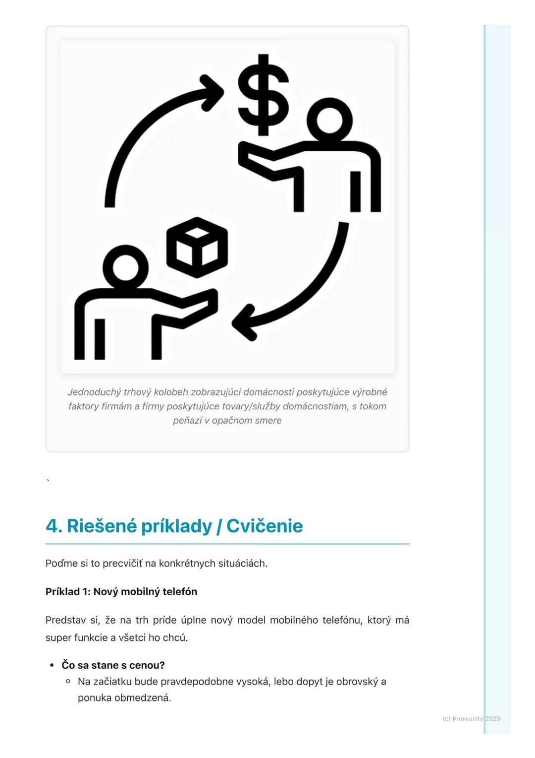 # Pojem trhu a jeho funkcie

1. Prehľad a úvod

V ekonomike je trh úplne základný pojem. Je to miesto, kde sa stretávajú ľudia,
ktorí chcú n