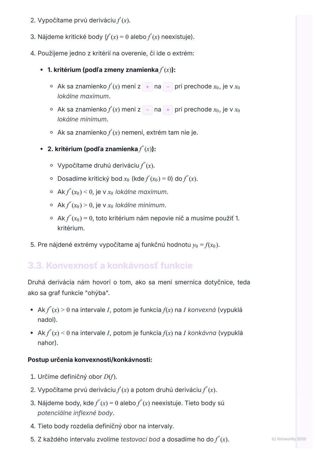 # Aplikácie Derivácií

1. Prehľad aplikácií derivácií

Derivácie sú super nástroj v matematike, ktorý nám pomáha pochopiť, ako
sa funkcie sp