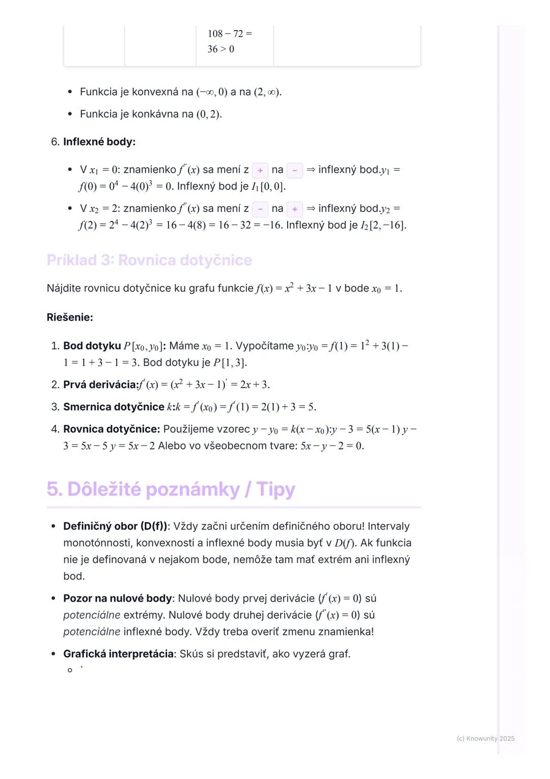 # Aplikácie Derivácií

1. Prehľad aplikácií derivácií

Derivácie sú super nástroj v matematike, ktorý nám pomáha pochopiť, ako
sa funkcie sp
