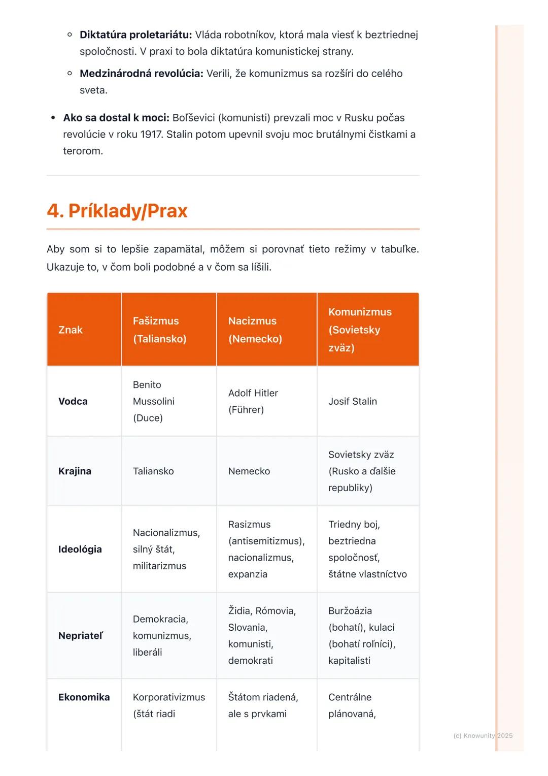 # Vzostup totalitných režimov
(fašizmus, nacizmus,
komunizmus)

1. Prehľad vzostupu totalitných režimov

Po prvej svetovej vojne bola Európa