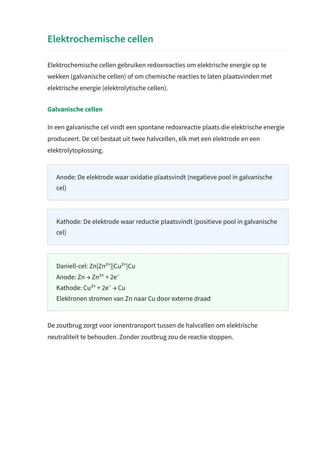 Elektrochemie: Redoxreacties en
halfreacties
Begrijpen van redoxreacties, halfreacties en elektrochemische cellen
Scheikunde Grade 12 Nether