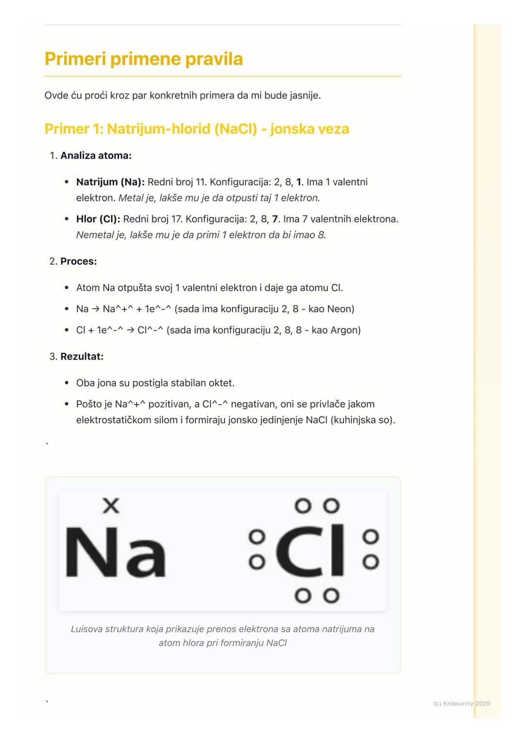 # Pravilo okteta

## Uvod u pravilo okteta

Atomi se u prirodi retko nalaze sami. Uglavnom se spajaju sa drugim atomima i
grade hemijske vez