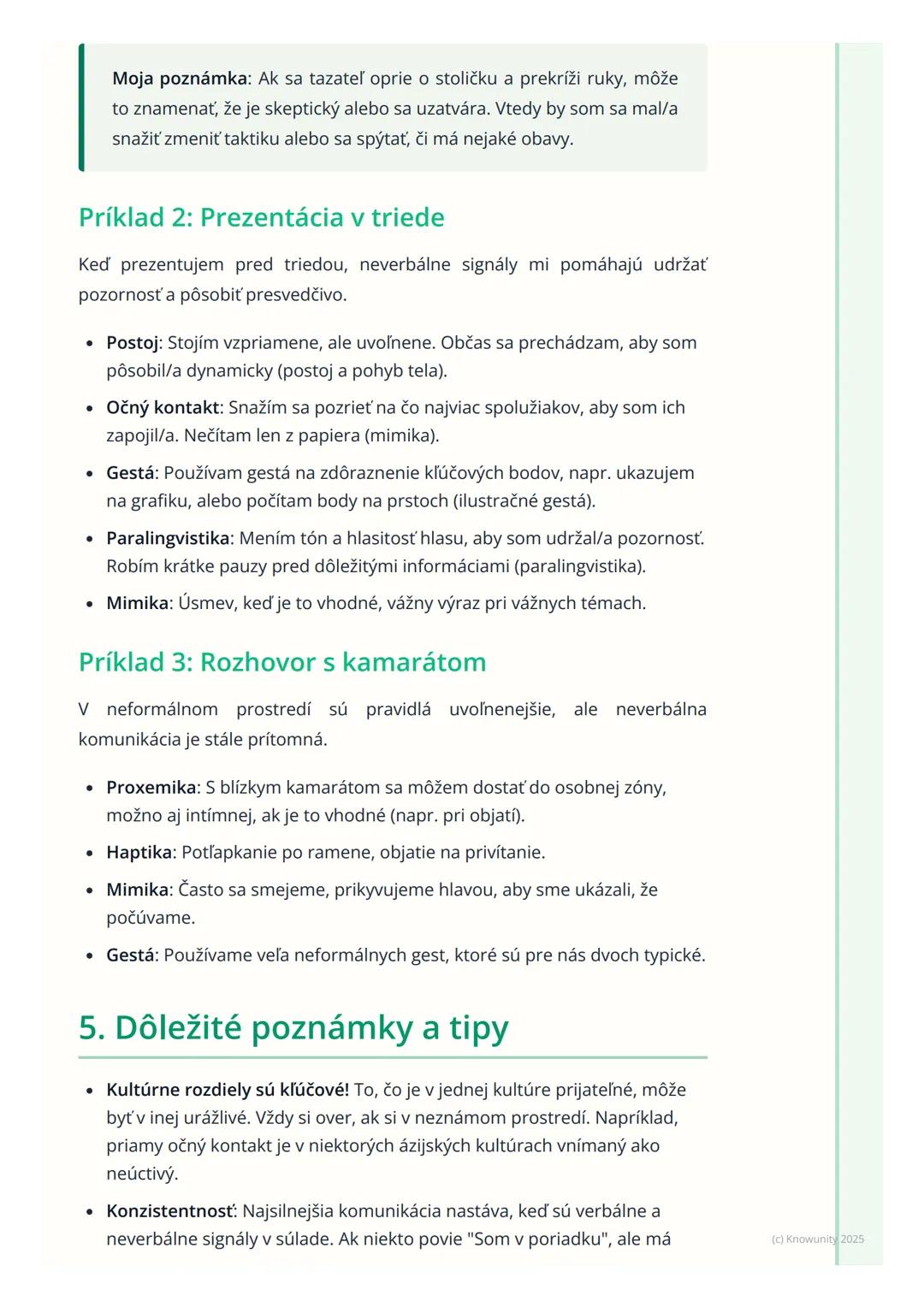 # Neverbálna komunikácia a jej
význam

1. Prehľad a úvod

Neverbálna komunikácia je fascinujúca oblasť, ktorá dopĺňa a často aj
prekonáva to