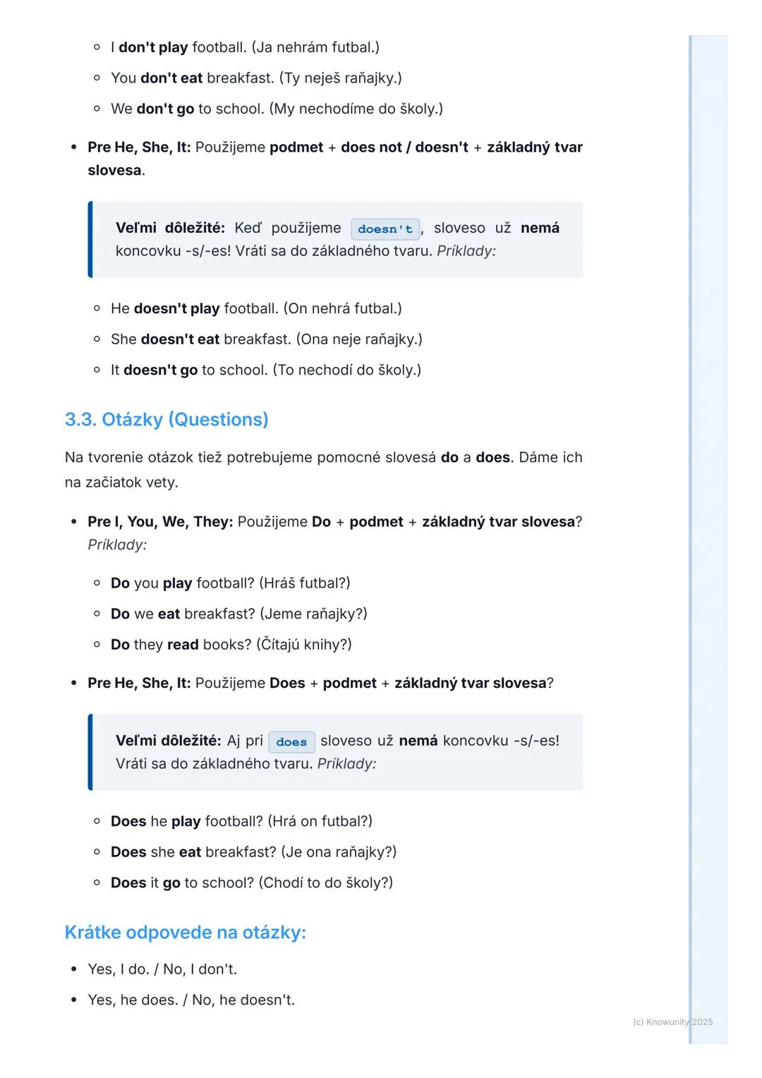 # Prítomný jednoduchý čas
(Present Simple)

1. Prehľad prítomného jednoduchého
času

Prítomný jednoduchý čas (po anglicky Present Simple) je
