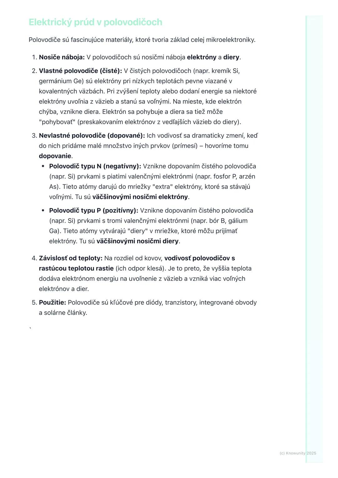 # Elektrický prúd v rôznych
prostrediach

1. Prehľad / Úvod

Dnes si zopakujeme, ako sa elektrický prúd správa v rôznych materiáloch. Je
dôl