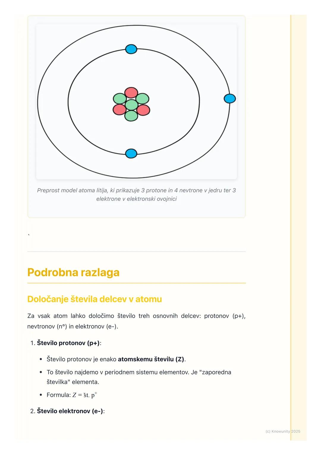 # Atomsko in masno število,
izotopi

Uvod in ponovitev

To poglavje je osnova za razumevanje zgradbe atoma. Naučili se bomo, kako iz
periodn