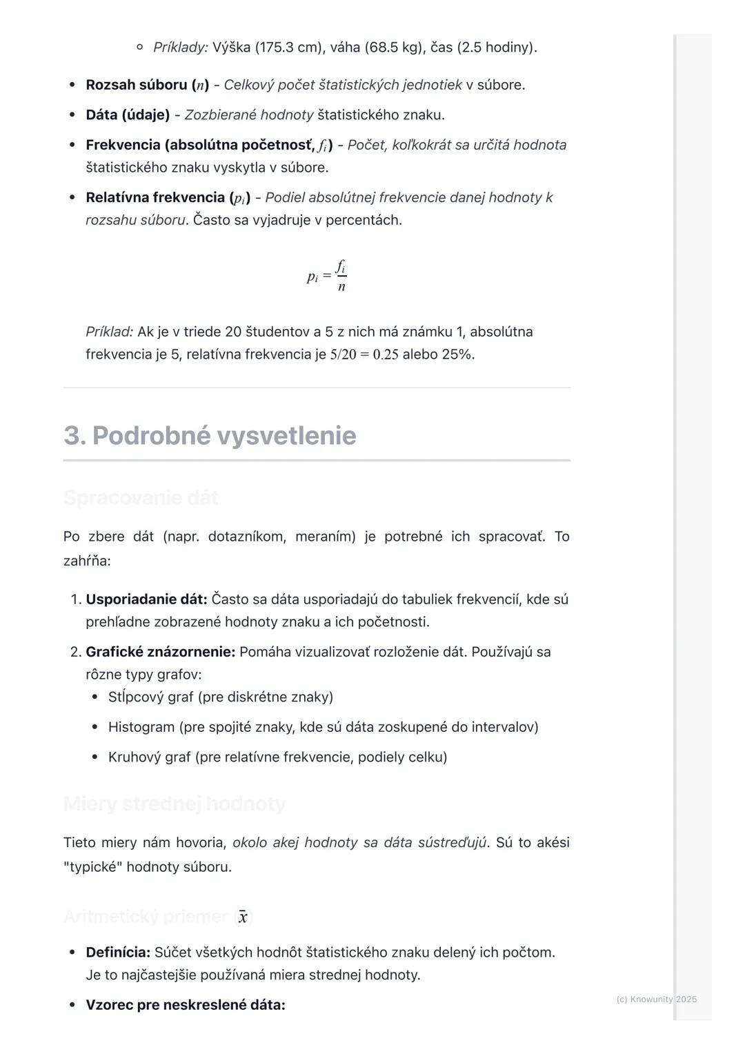 # Štatistika

1. Prehľad a úvod

Štatistika je fascinujúca oblasť matematiky, ktorá nám pomáha rozumieť svetu
okolo nás prostredníctvom dát.