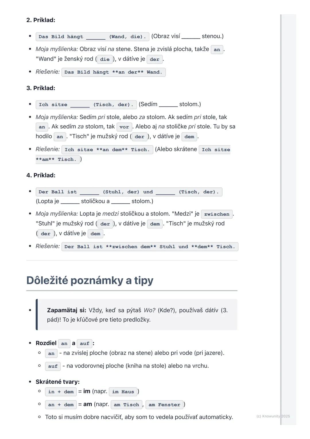 # Predložky miesta (in, an, auf,
unter, über, vor, hinter, neben,
zwischen)

Prehľad

Ahojte! Dnes si zopakujeme predložky miesta v nemčine.