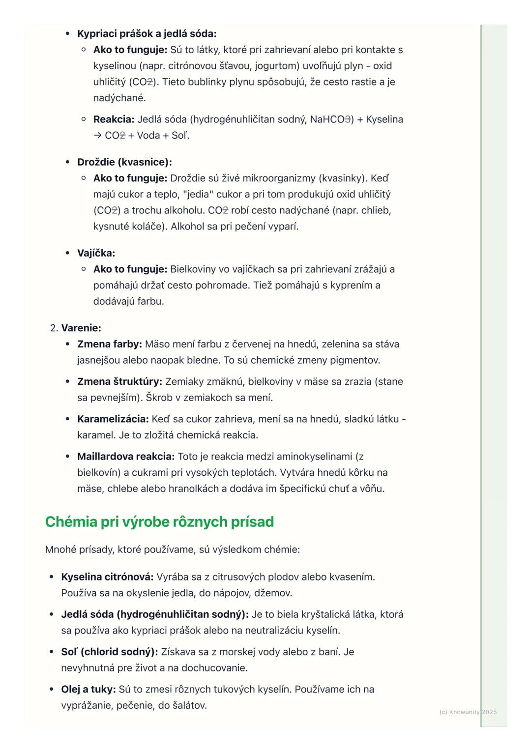 # Chémia v potravinách

1. Prehľad / Úvod

Chémia nie je len o skúmavkách v laboratóriu! Je všade okolo nás, dokonca aj
v našom jedle. V tej