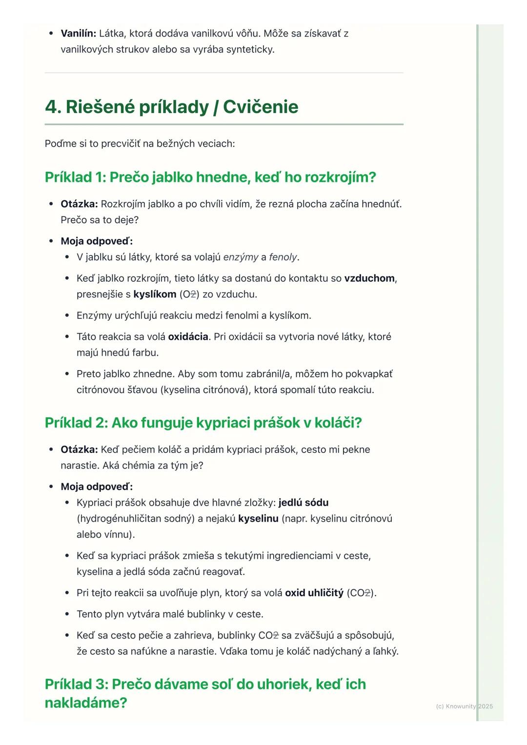 # Chémia v potravinách

1. Prehľad / Úvod

Chémia nie je len o skúmavkách v laboratóriu! Je všade okolo nás, dokonca aj
v našom jedle. V tej