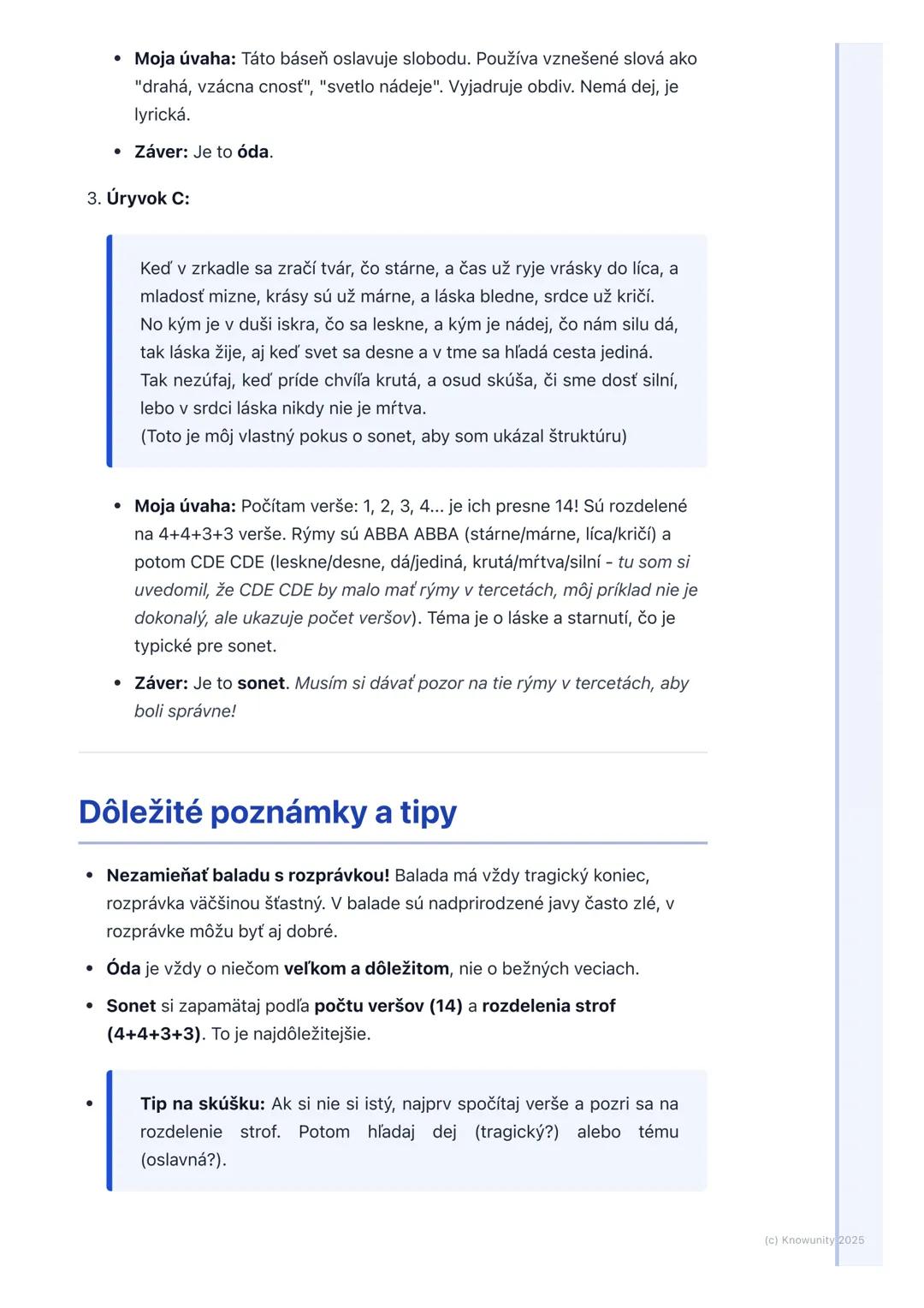 # Poetické žánre

## Úvod do poetických žánrov

Dnes si zopakujeme, čo sú to poetické žánre. Sú to vlastne rôzne typy básní,
ktoré majú svoj