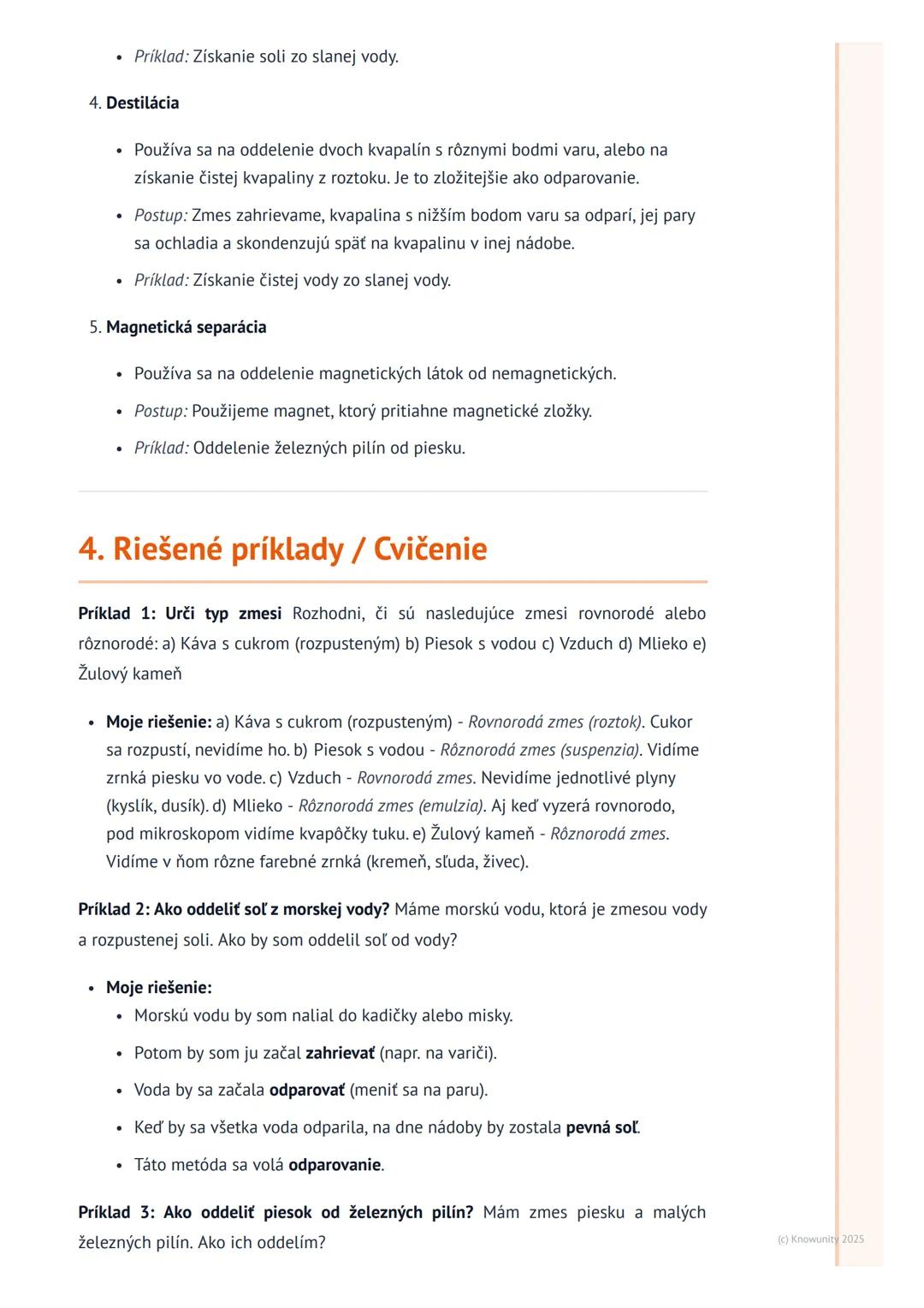 # Zmesi

1. Prehľad / Úvod

Takže, v chémii sa učíme o rôznych látkach. Doteraz sme hovorili o čistých látkach,
ale v skutočnom živote je vä