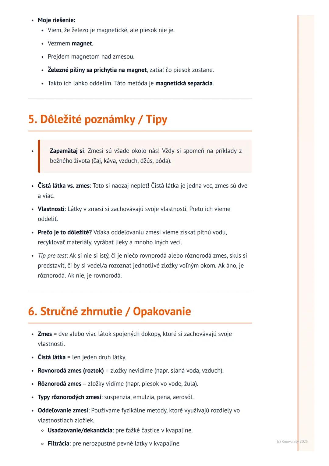 # Zmesi

1. Prehľad / Úvod

Takže, v chémii sa učíme o rôznych látkach. Doteraz sme hovorili o čistých látkach,
ale v skutočnom živote je vä