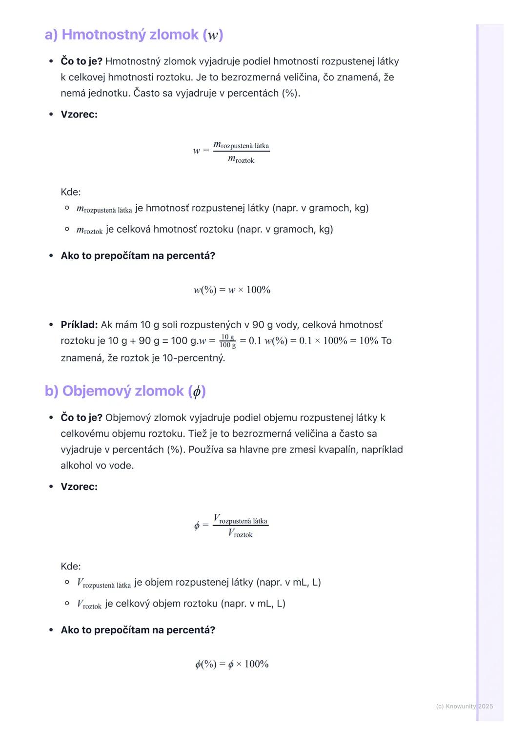 # Koncentrácia roztokov

## 1. Úvod do koncentrácie roztokov

Koncentrácia roztokov je super dôležitá téma v chémii, lebo nám hovorí, koľko
