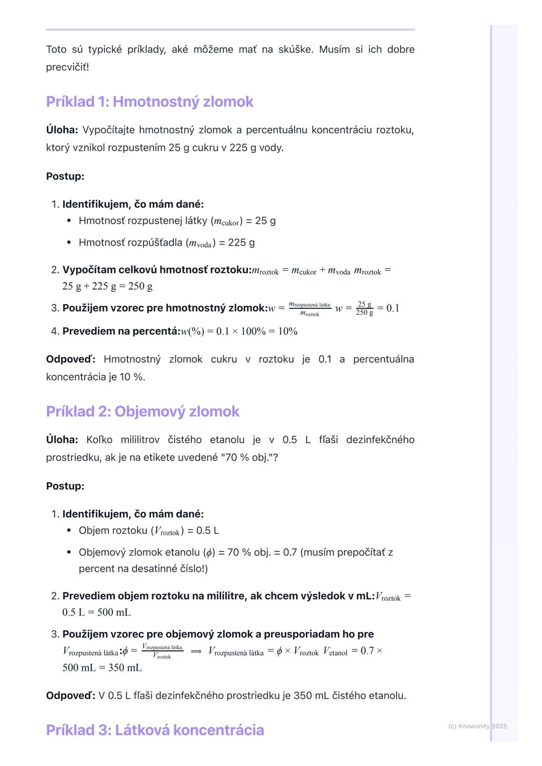 # Koncentrácia roztokov

## 1. Úvod do koncentrácie roztokov

Koncentrácia roztokov je super dôležitá téma v chémii, lebo nám hovorí, koľko
