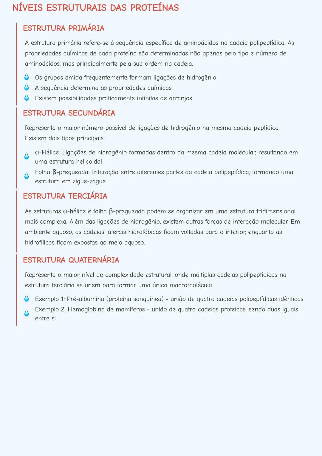 # PROTEÍNAS

ASPECTOS GERAIS

As proteínas são compostas por aminoácidos unidos por ligações químicas. A maioria das proteínas
contém entre 