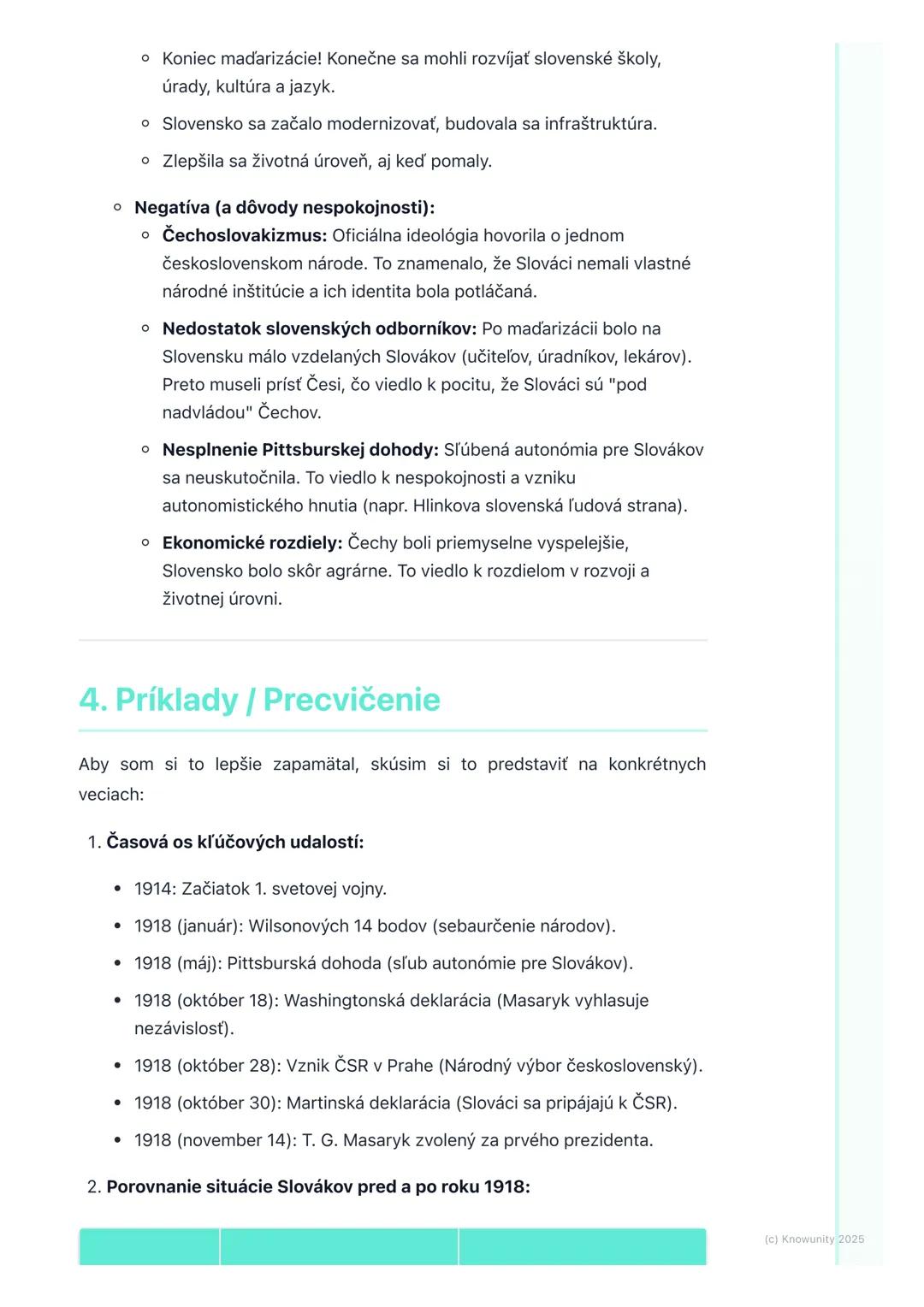# Vznik Československej
republiky

1. Prehľad vzniku Československa

Takže, toto je dosť dôležitá téma, lebo hovorí o tom, ako vznikol náš š
