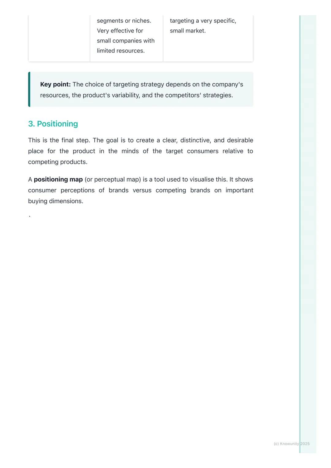 # Market Segmentation,
Targeting, and Positioning

An introduction to STP

The STP model is a core concept in marketing. It's a process that