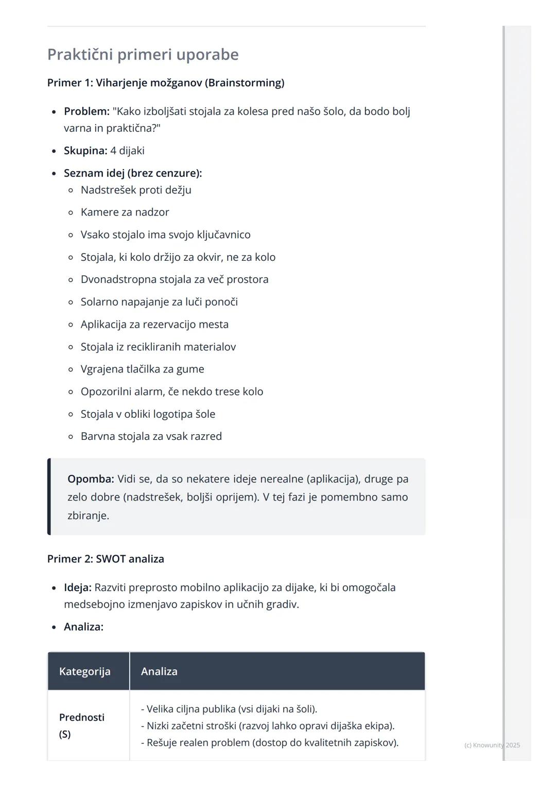 # Metode reševanja problemov
in kreativnost

Uvod v reševanje problemov

To je osnova za vsako projektno delo v tehniki. Brez dobre metode z