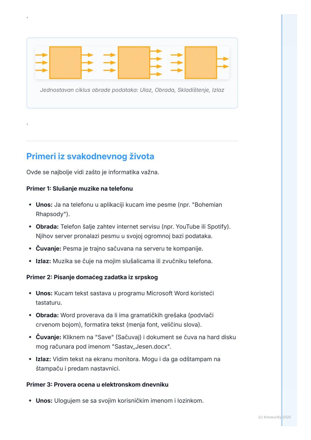 # Šta je informatika i zašto je
važna?

Šta je uopšte informatika?

Informatika nije samo korišćenje kompjutera ili igranje igrica. To je na