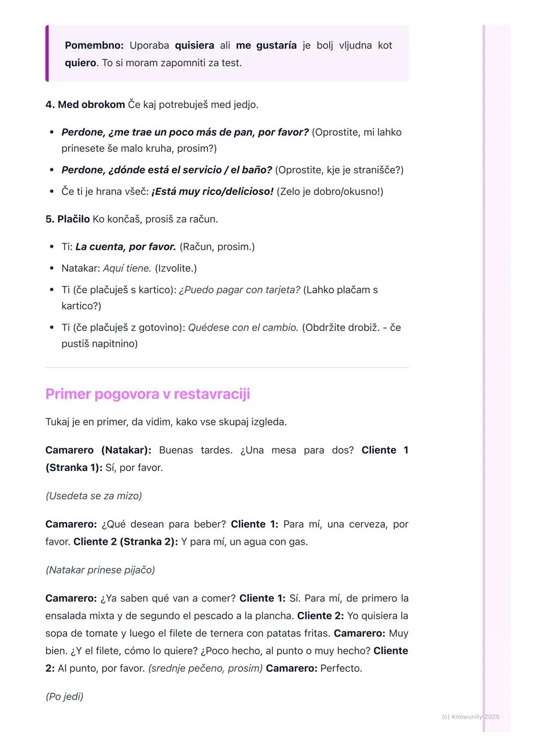 # Hrana, pijača in naročanje v
restavraciji

Osnove o hrani in naročanju

To je ful pomembna tema, ker jo rabimo v vsakdanjem življenju, spl