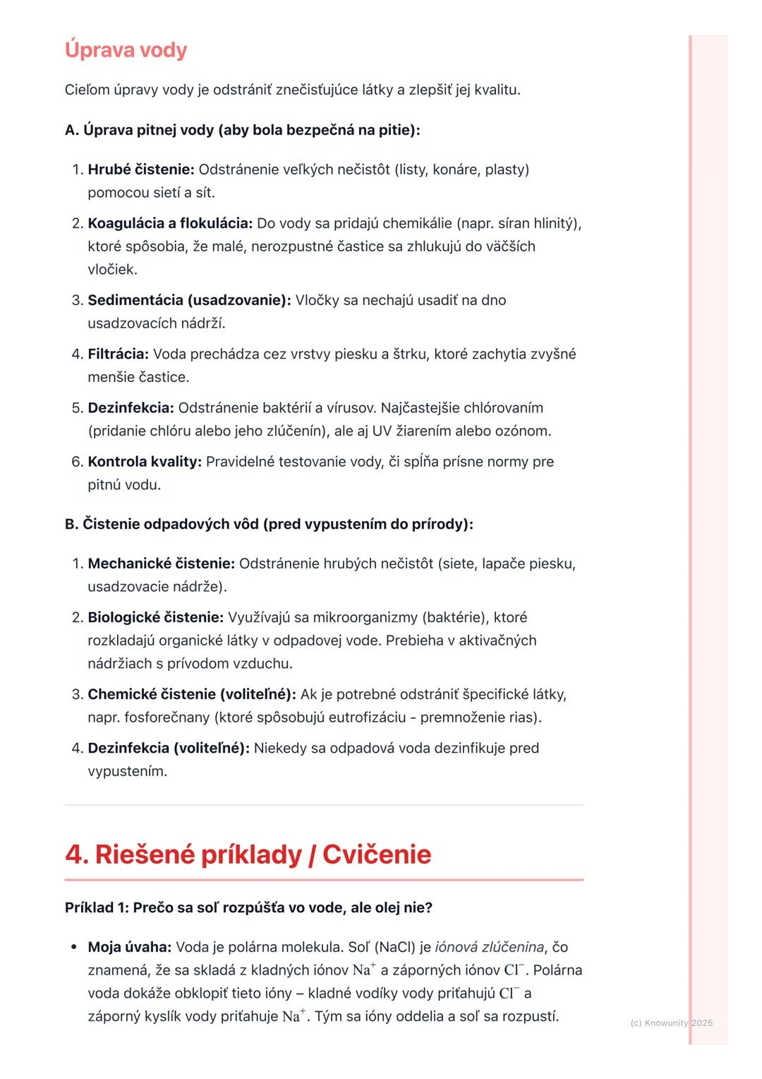 # Voda - najdôležitejšia
zlúčenina

1. Prehľad / Úvod

Voda je pre nás všetkých úplne kľúčová. Je to najrozšírenejšia zlúčenina na
Zemi a be