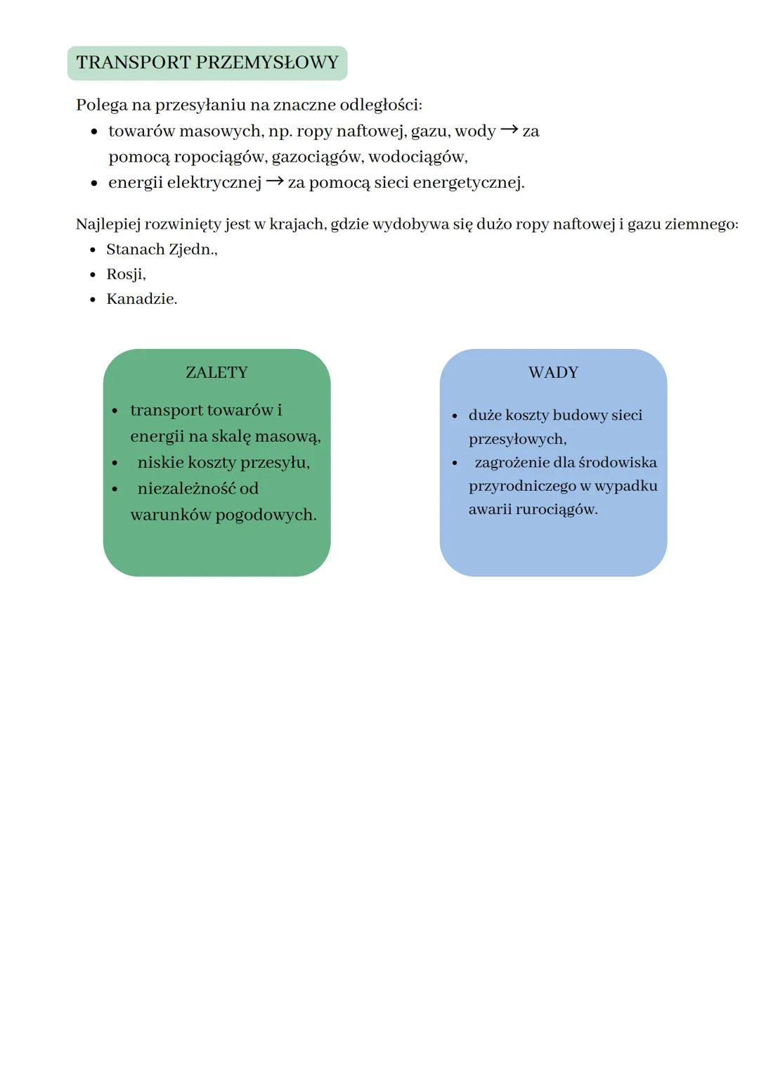 # RODZAJE
# TRANSPORTU

TRANSPORT SAMOCHODOWY

Obejmuje przewozy:
- samochodami osobowymi i ciężarowymi,
- autobusami,
- trolejbusami.

Tran