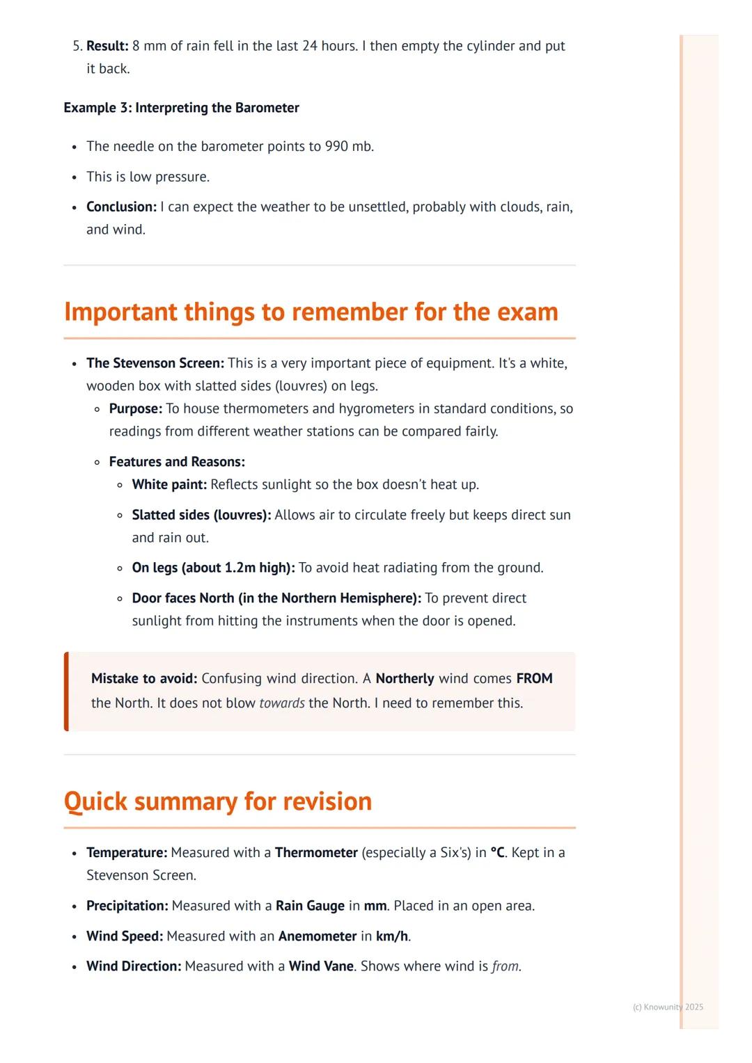 # Measuring Weather

## Introduction to measuring weather

To understand and predict the weather, we need to be able to measure it accuratel