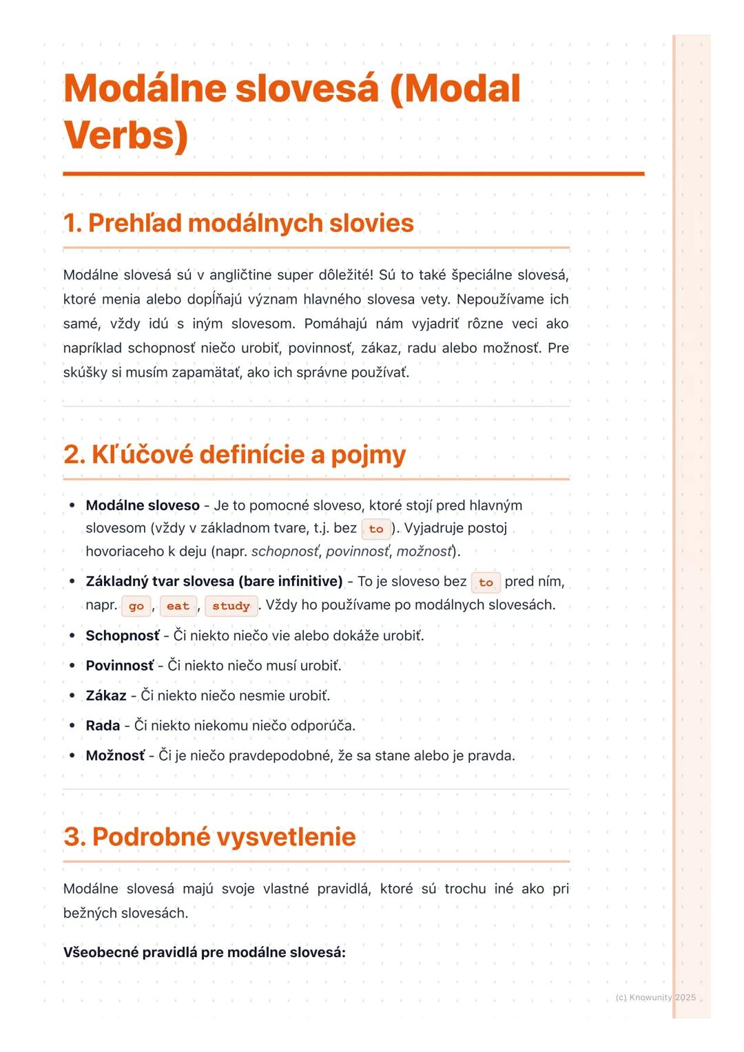 Preskúmajte Modálne Slovesá: Schopnosť, Povinnosť a Viac